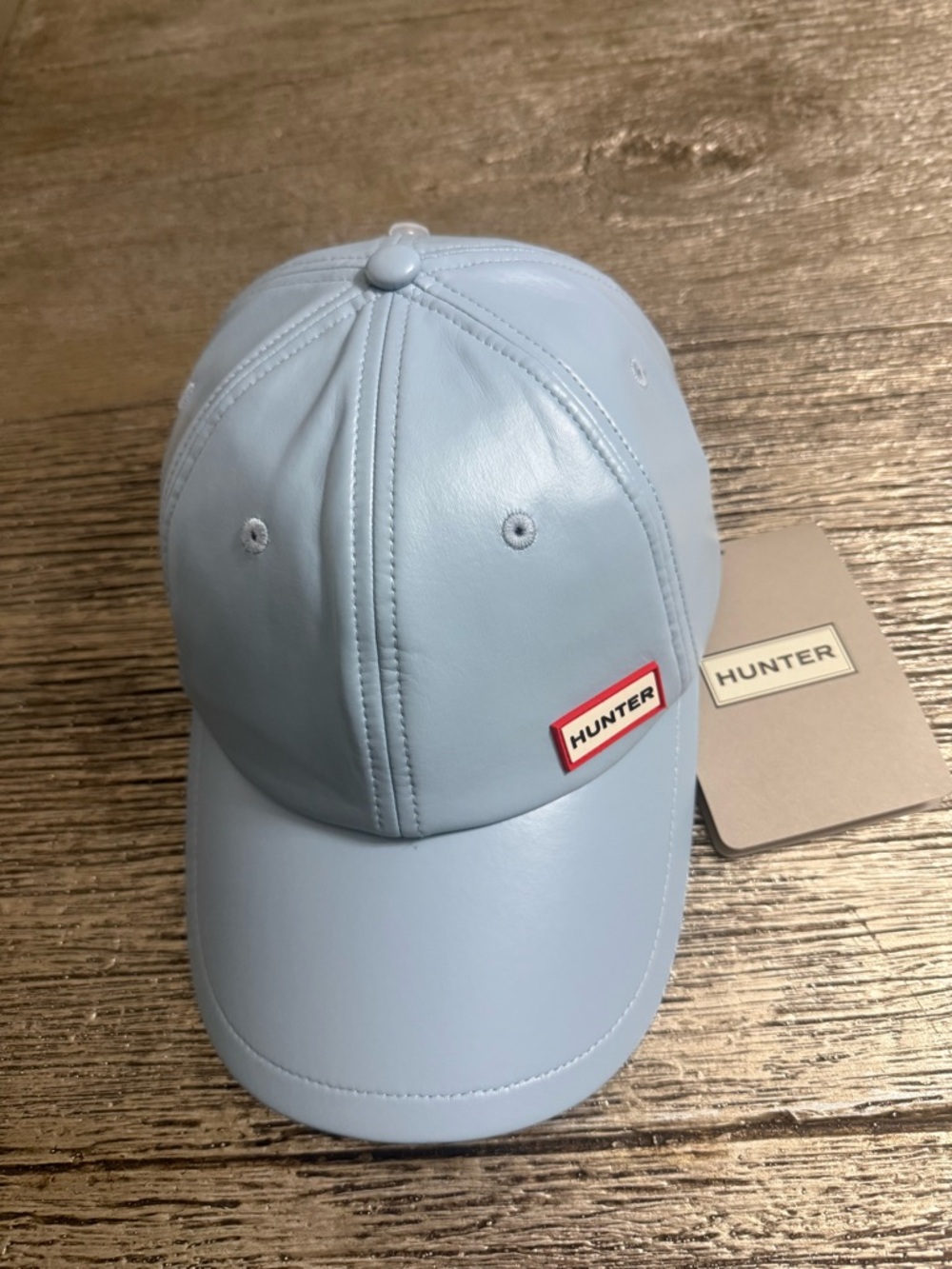 Hunter  Rubberized  Baseball Cap with Logo Patch OS NWT